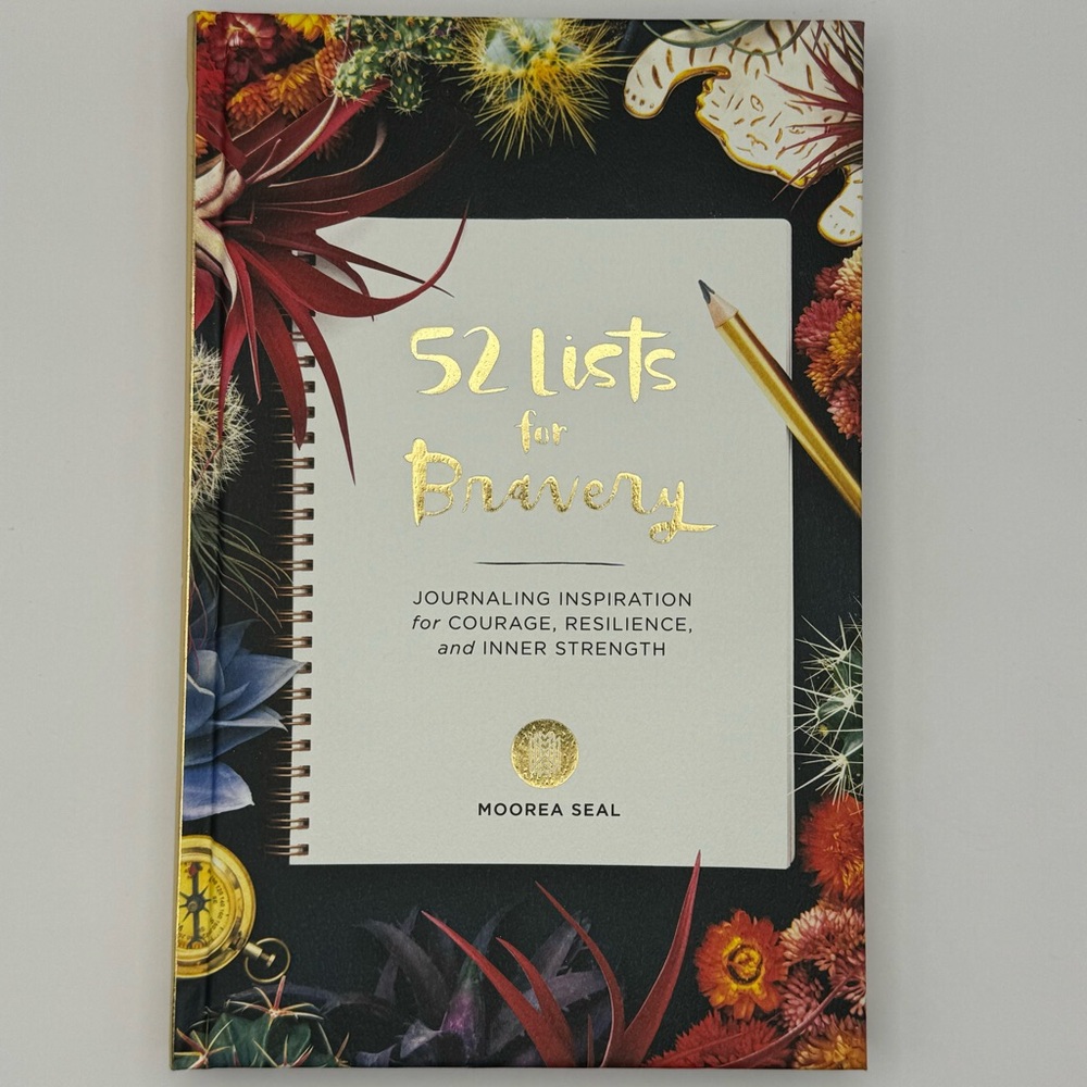 52 Lists For Bravery (A‎ Weekly Guided Self-Confidence and Empowering Journal)